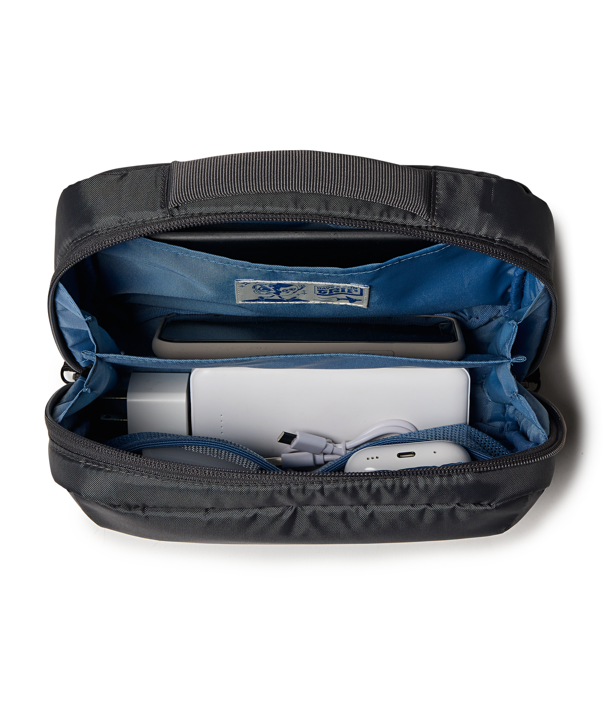 26" Checked Luggage Tech Organizer Smokey Grit Set