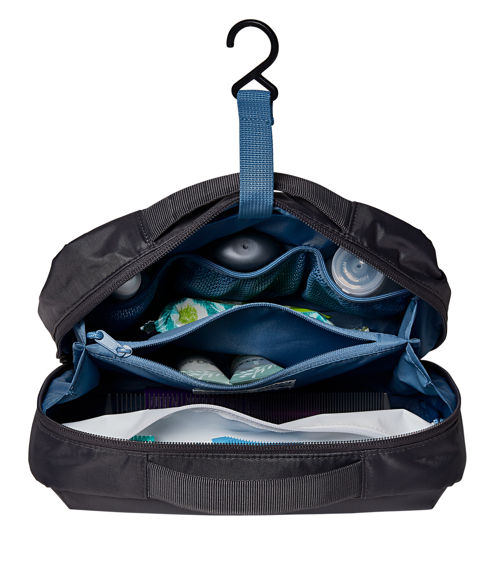 22" Carry On Luggage Toiletry Bag Smokey Grit Set