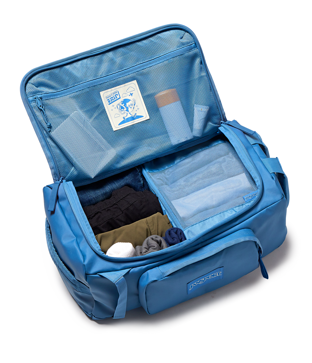 Convertible Duffel Toiletry Bag Elemental Blue Set