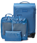 22" Carry On Luggage Packing Cubes Elemental Blue Set