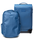 22" Carry On Luggage Travel Pack 30L Elemental Blue Set